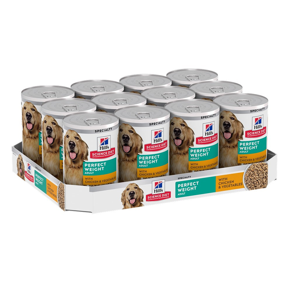 Hill's Science Diet Adult Perfect Weight Canned Wet Dog Food