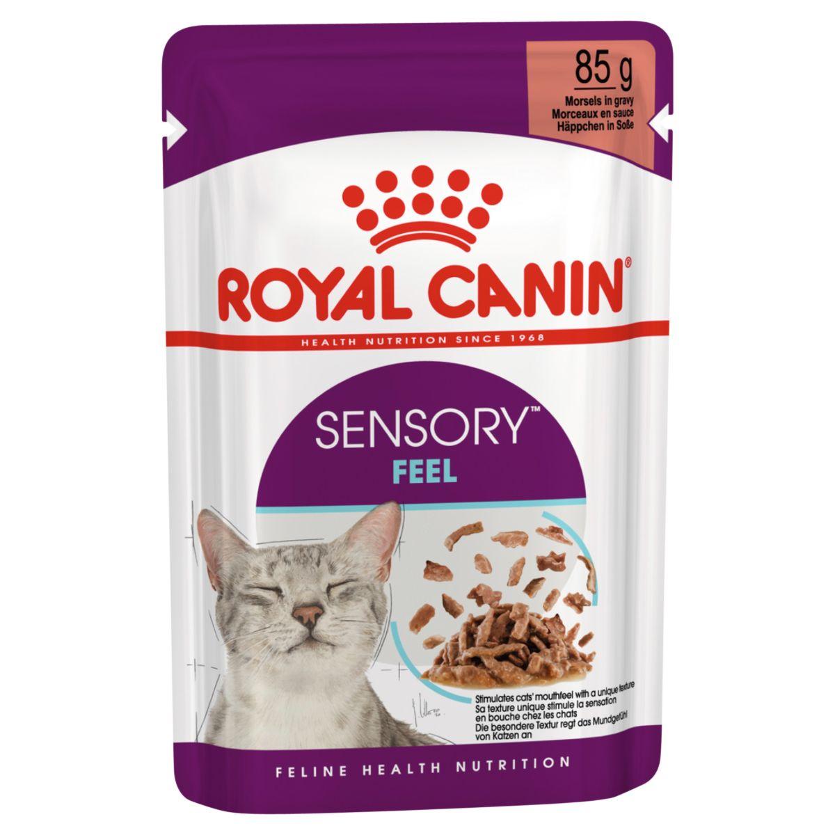 Royal Canin Sensory Feel Chunks in Gravy Wet Cat Food