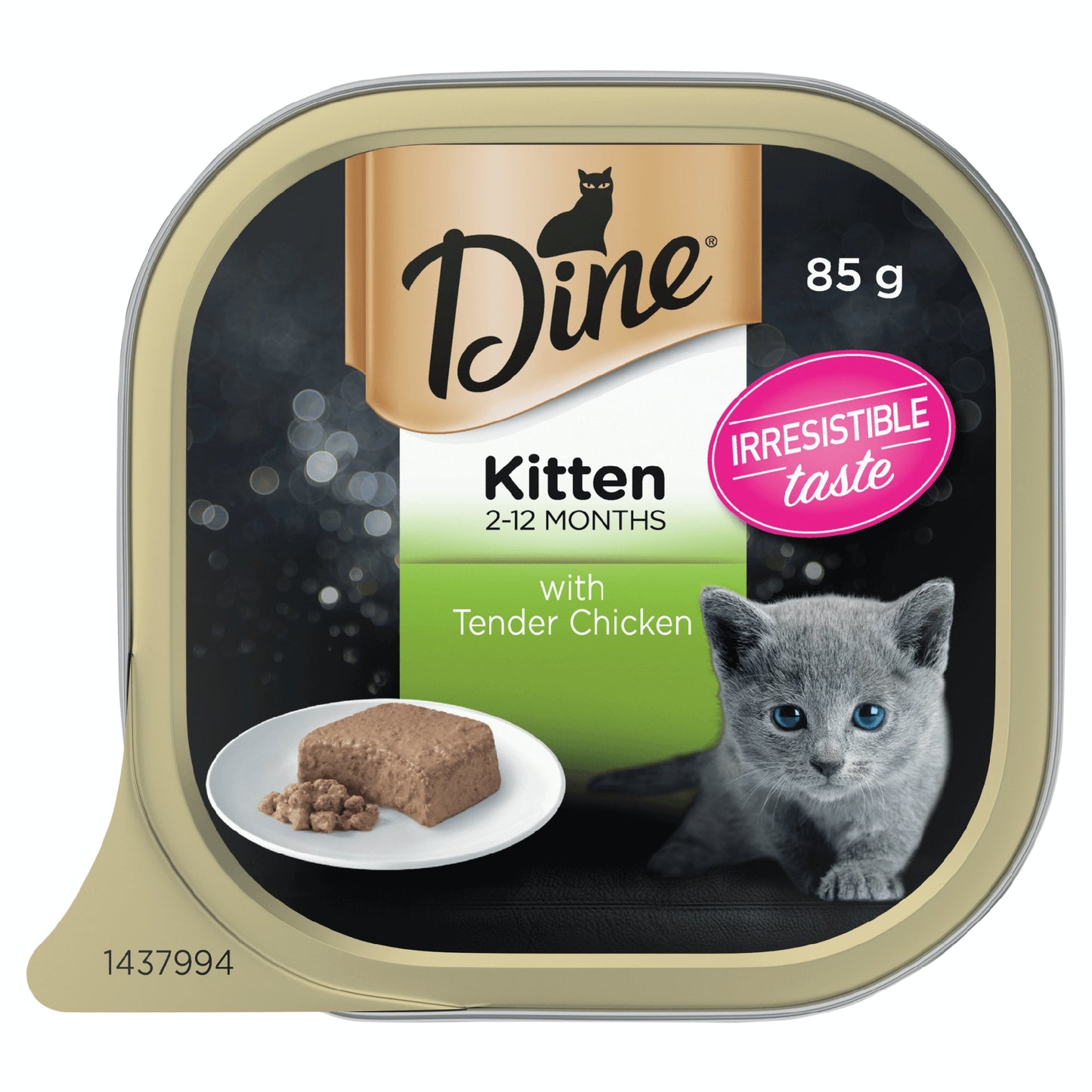 Dine Kitten Tender Chicken Wet Cat Food 85G