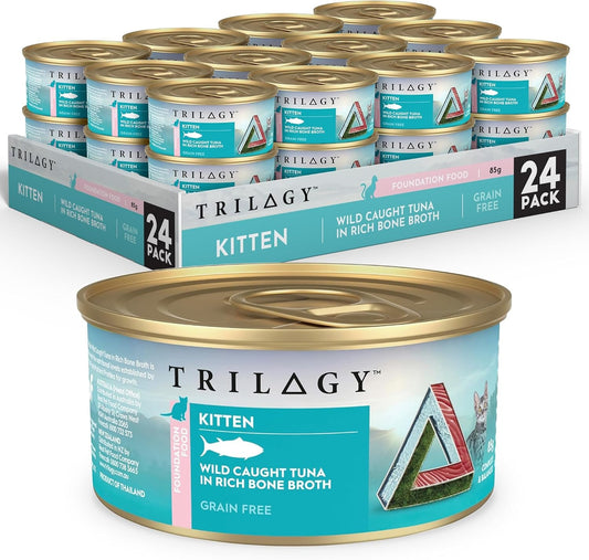 Trilogy Kitten Tuna in Bone Broth Wet Cat Food