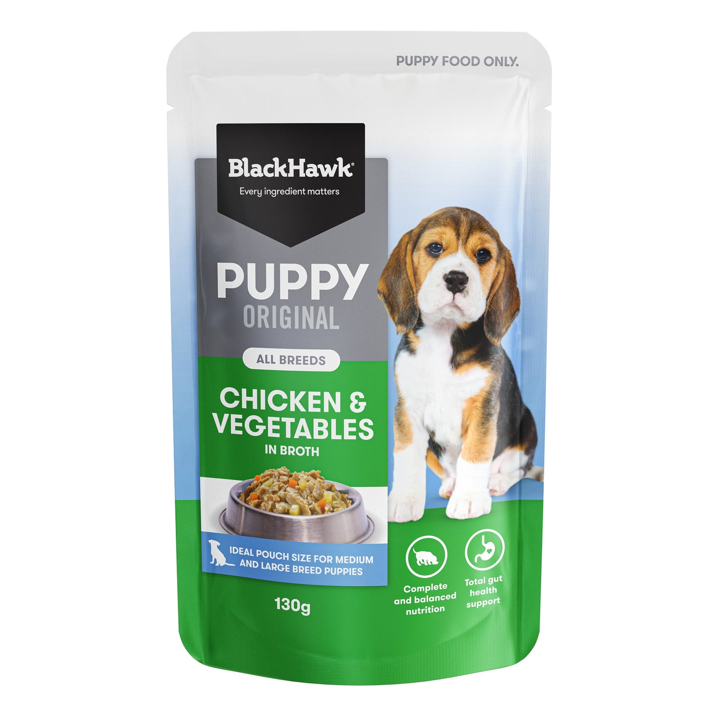 Black Hawk Puppy Chicken & Vegetables Medium to Large Breed Wet Dog Food