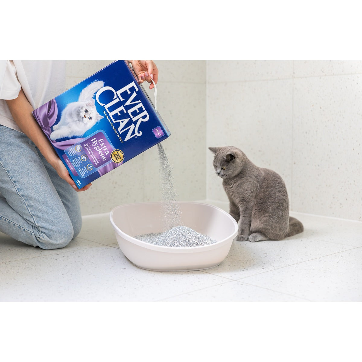 Ever Clean Adult Extra Hygiene Lavender Clumping Cat Litter