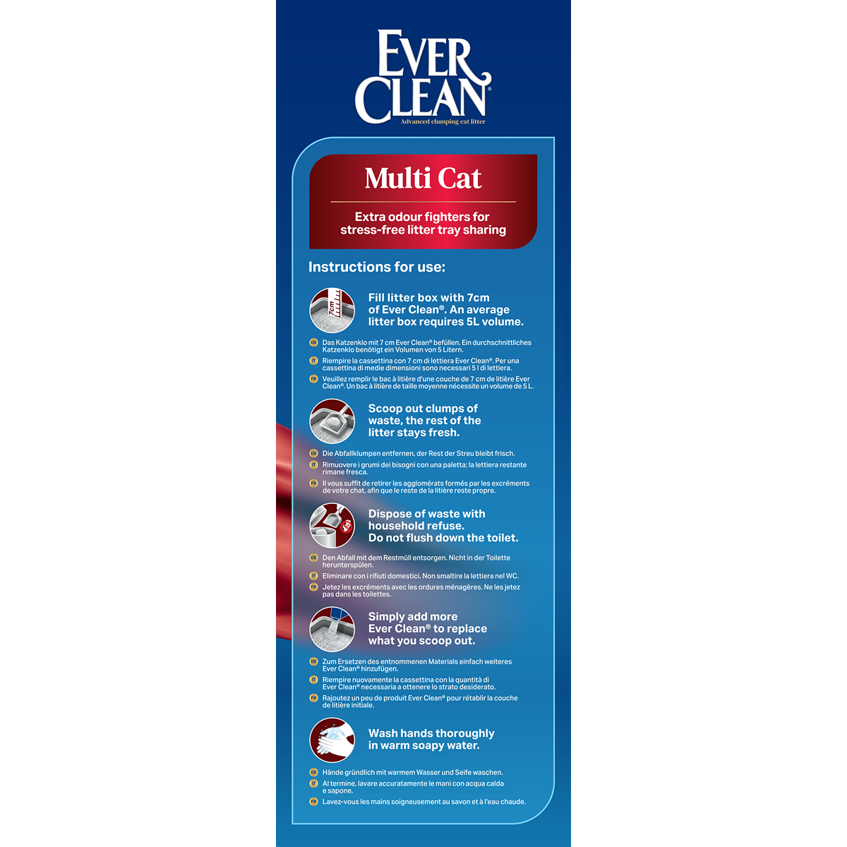 Ever Clean Adult Multi-Cat Scented Clumping Cat Litter