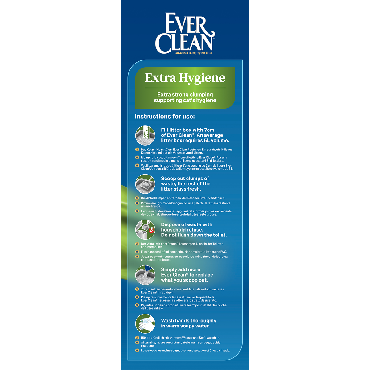 Ever Clean Adult Extra Hygiene Fresh Scent Clumping Cat Litter