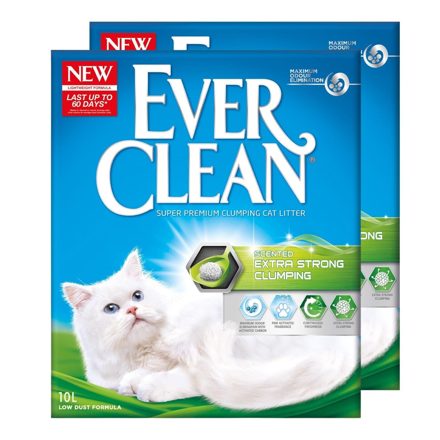 Ever Clean Scented Extra Strong Clumping Cat Litter 10L