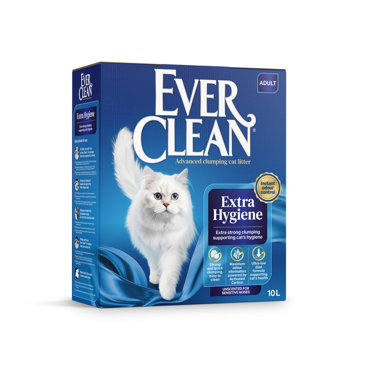 Ever Clean Adult Extra Hygiene Unscented Clumping Cat Litter