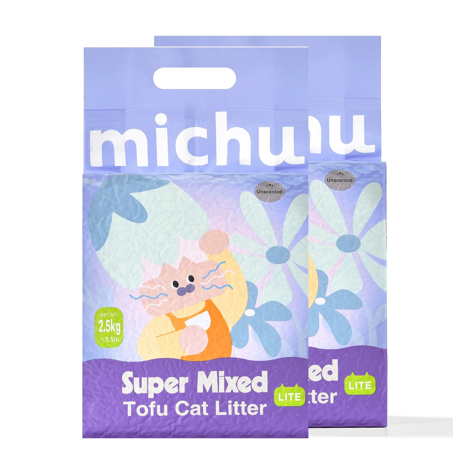 Michu Super Mixed Lite Tofu Clumping Cat Litter