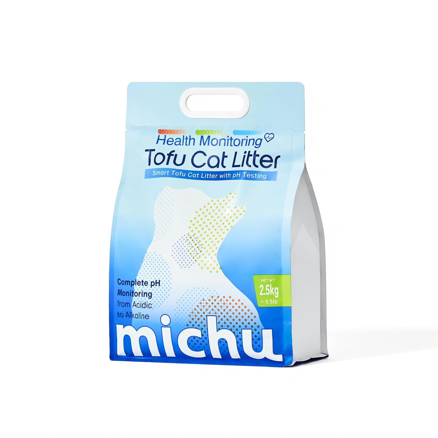 Michu Health Monitoring Tofu Clumping Cat Litter