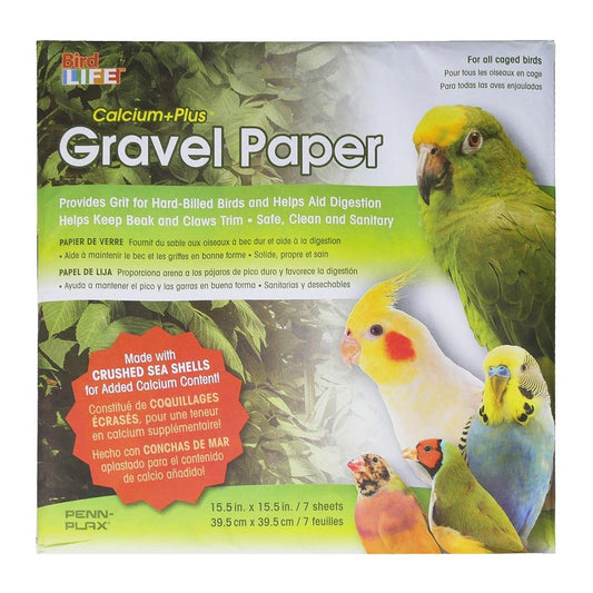 Bird Life Sand Sheets 39 x 39cm 7 Pack