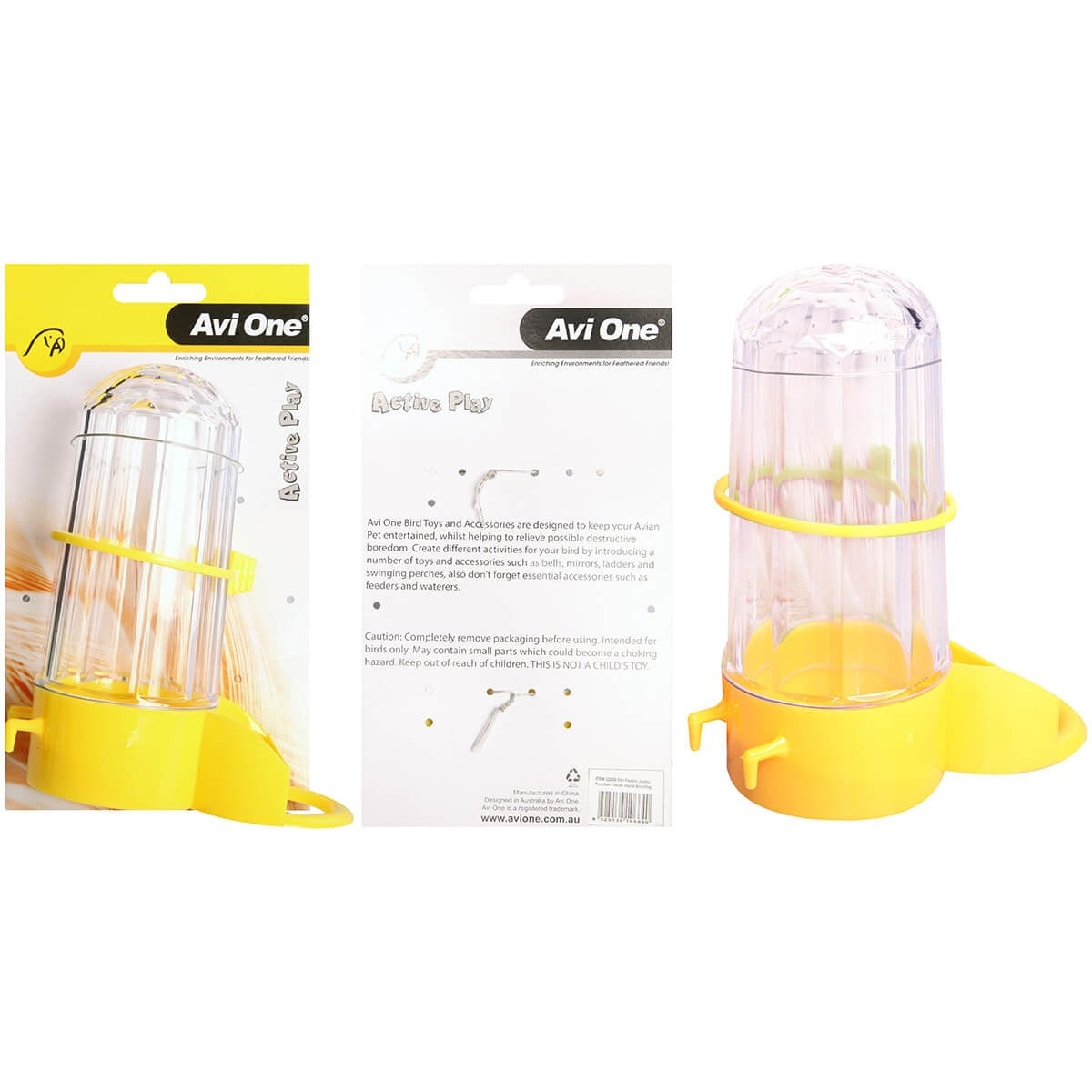 Avi One Bird Feeder Jumbo Fountain Feeder Inside Mounting