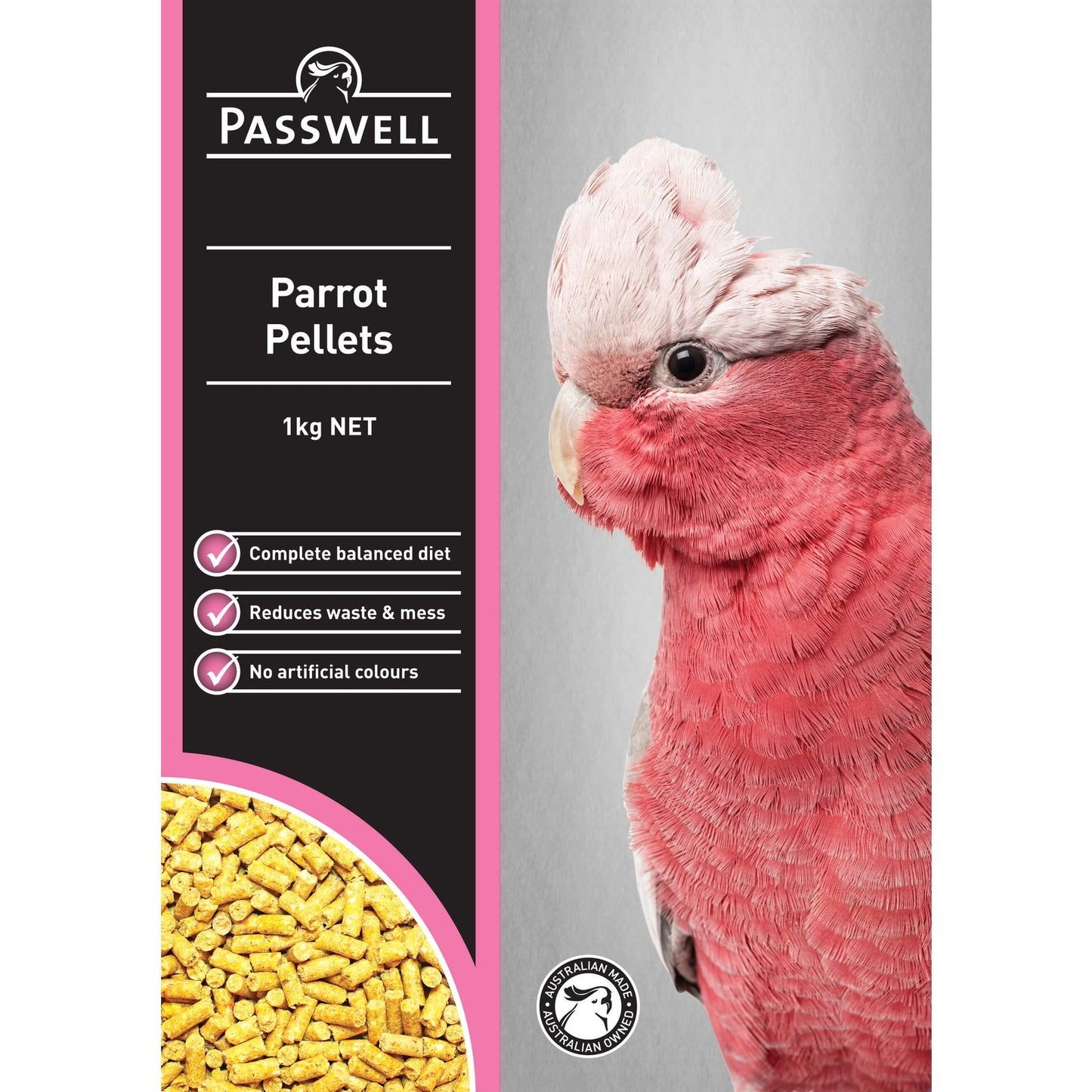 Passwell Parrot Pellets 1kg