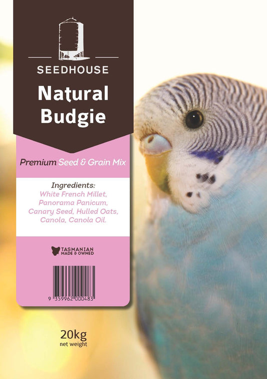 Seedhouse Natural Budgie Food 20kg