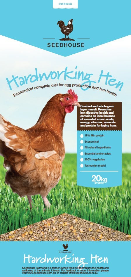 Seedhouse Hardworking Hen 20kg