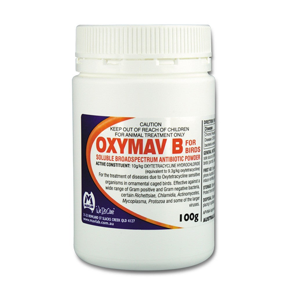 Mavlab Oxymav B Antibiotic Powder 100g