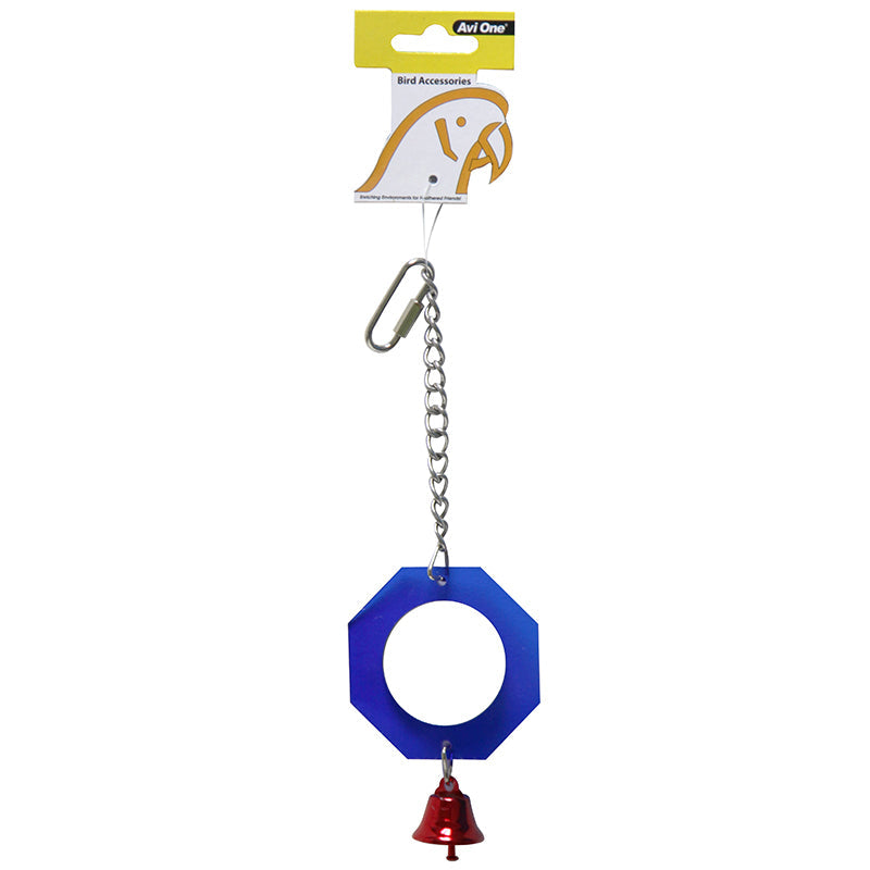 Avi One Bird Mirror With Toy & Bell