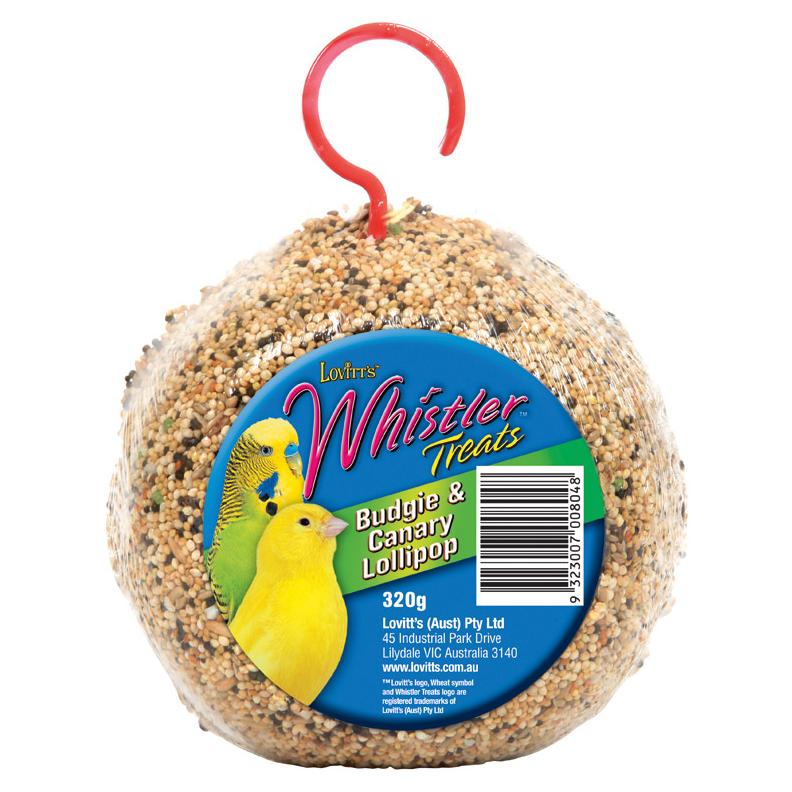 Whistler Budgie & Canary Lollipop 320g