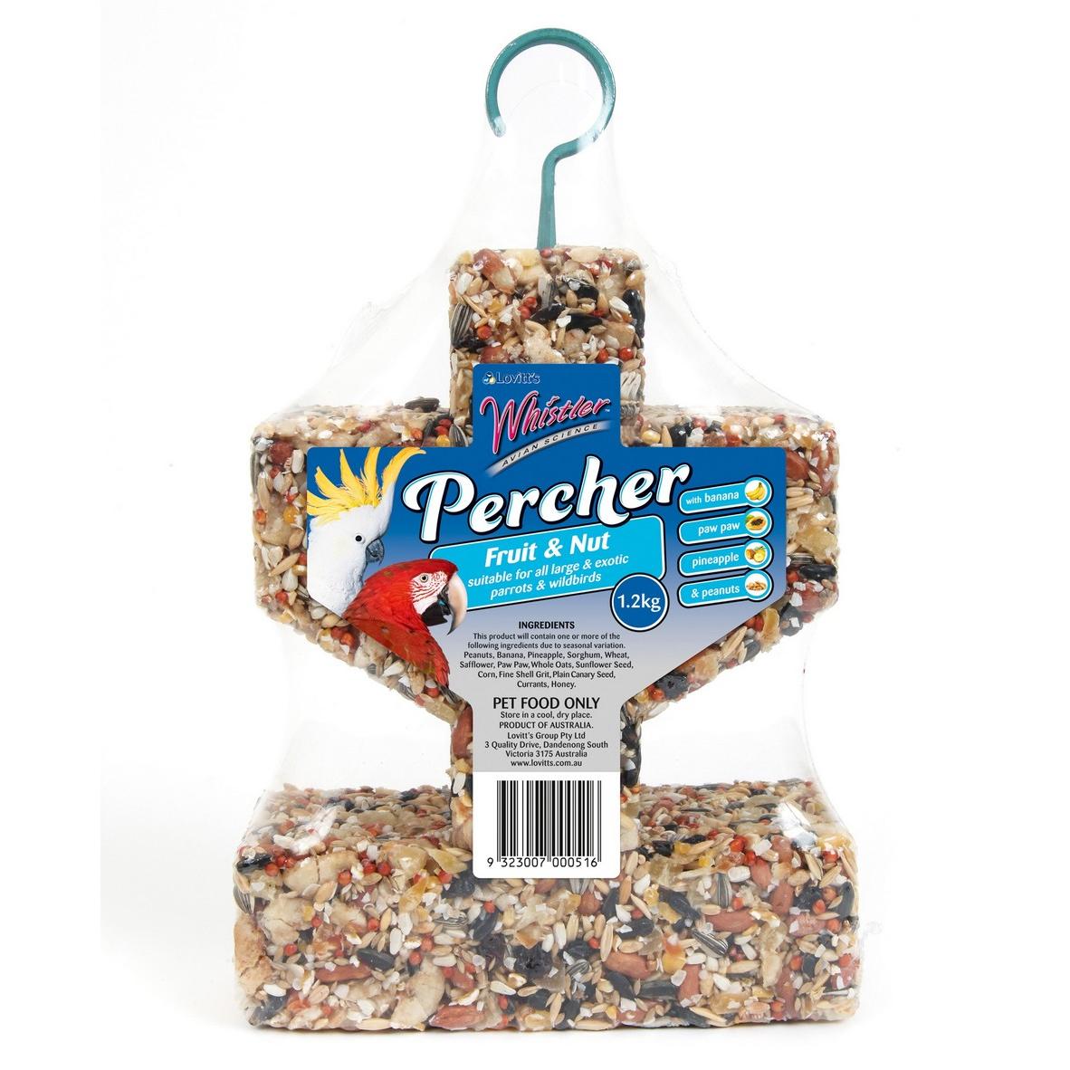 Whistler Percher Fruit & Nut Bird Treat 1.2kg