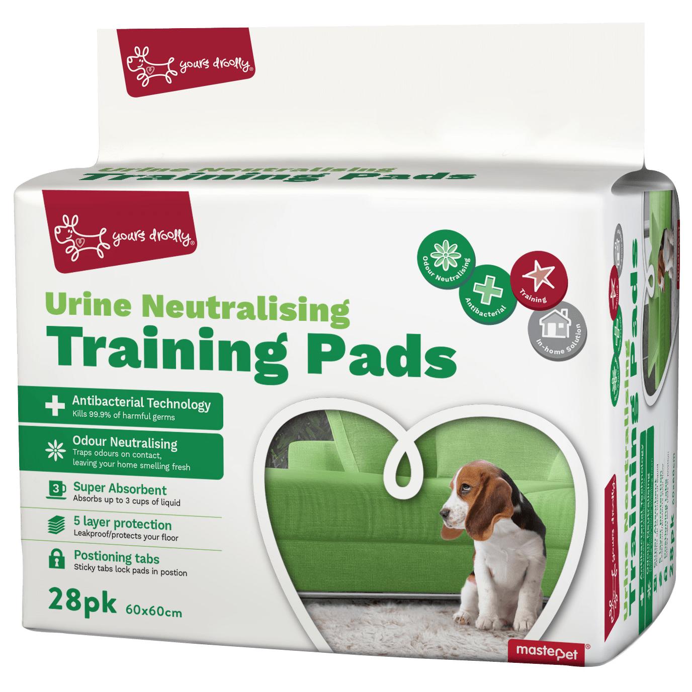 Yours Droolly Anti Bacterial and No Smell Toilet Training Pads 28pk