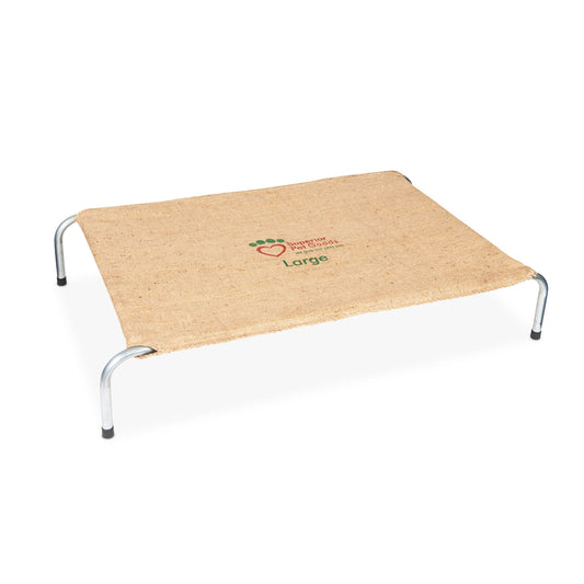 Superior Hessian Bag - Raised Dog Bed