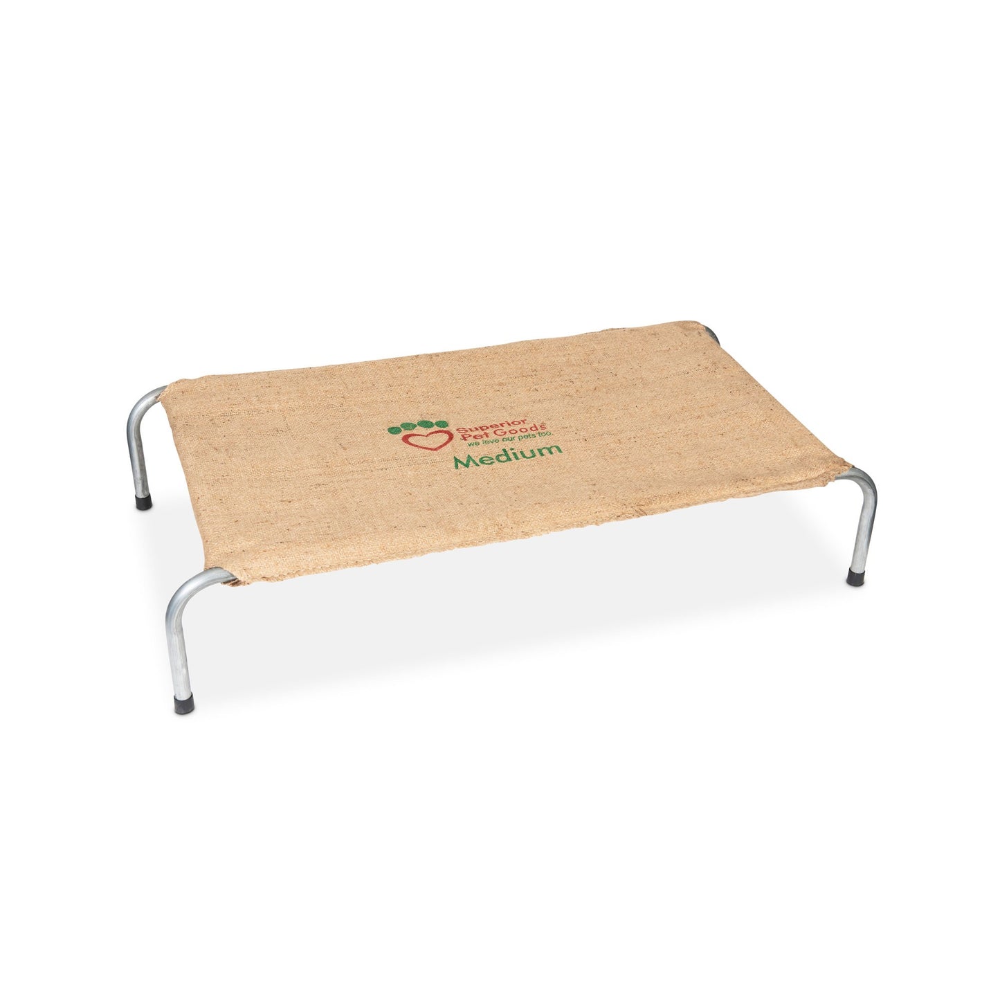 Superior Hessian Bag - Raised Dog Bed
