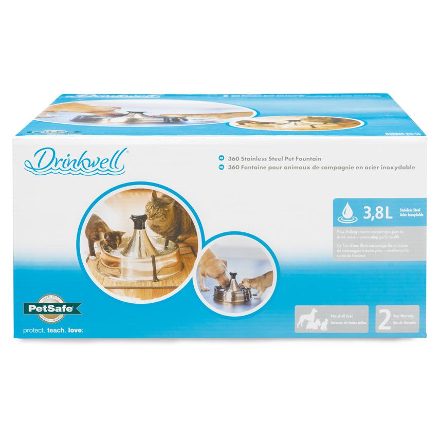 Drinkwell 360 Stainless Steel Pet Fountain