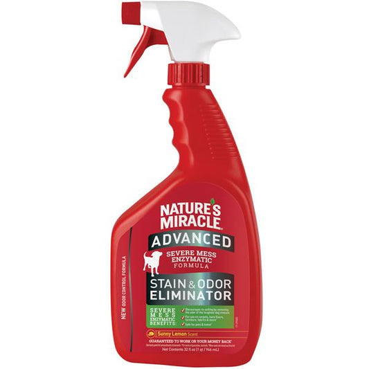 Nature's Miracle Advanced Formula Stain & Odour Remover Sunny Lemon Scent