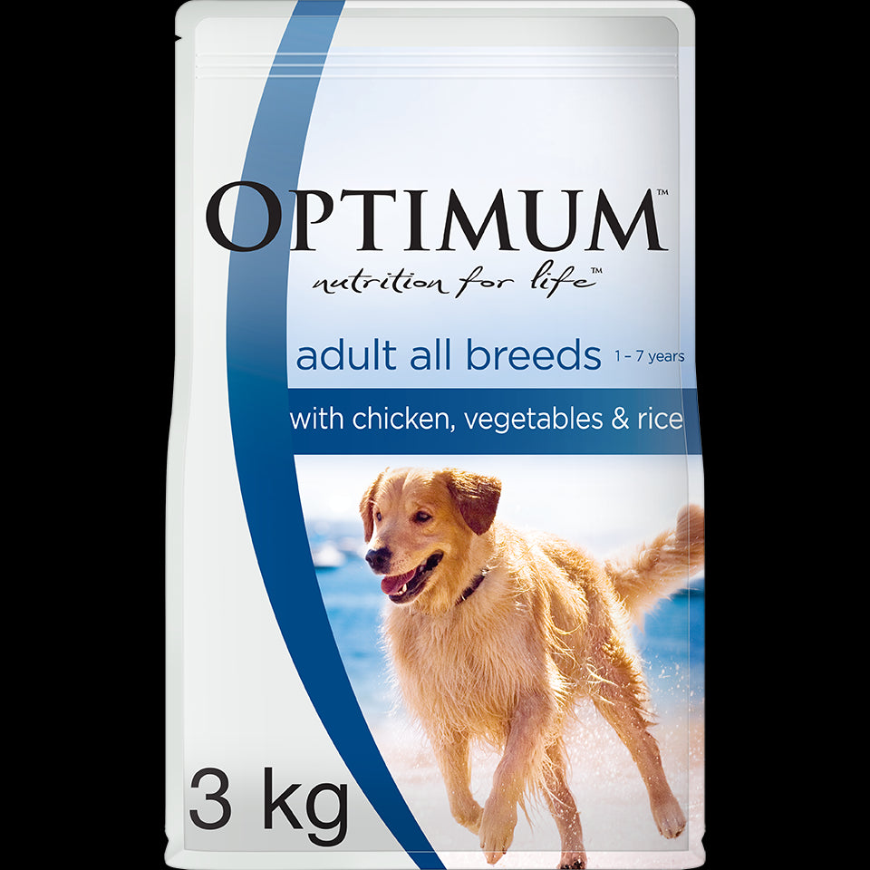 Optimum Adult Chicken, Vegetables & Rice Dry Dog Food