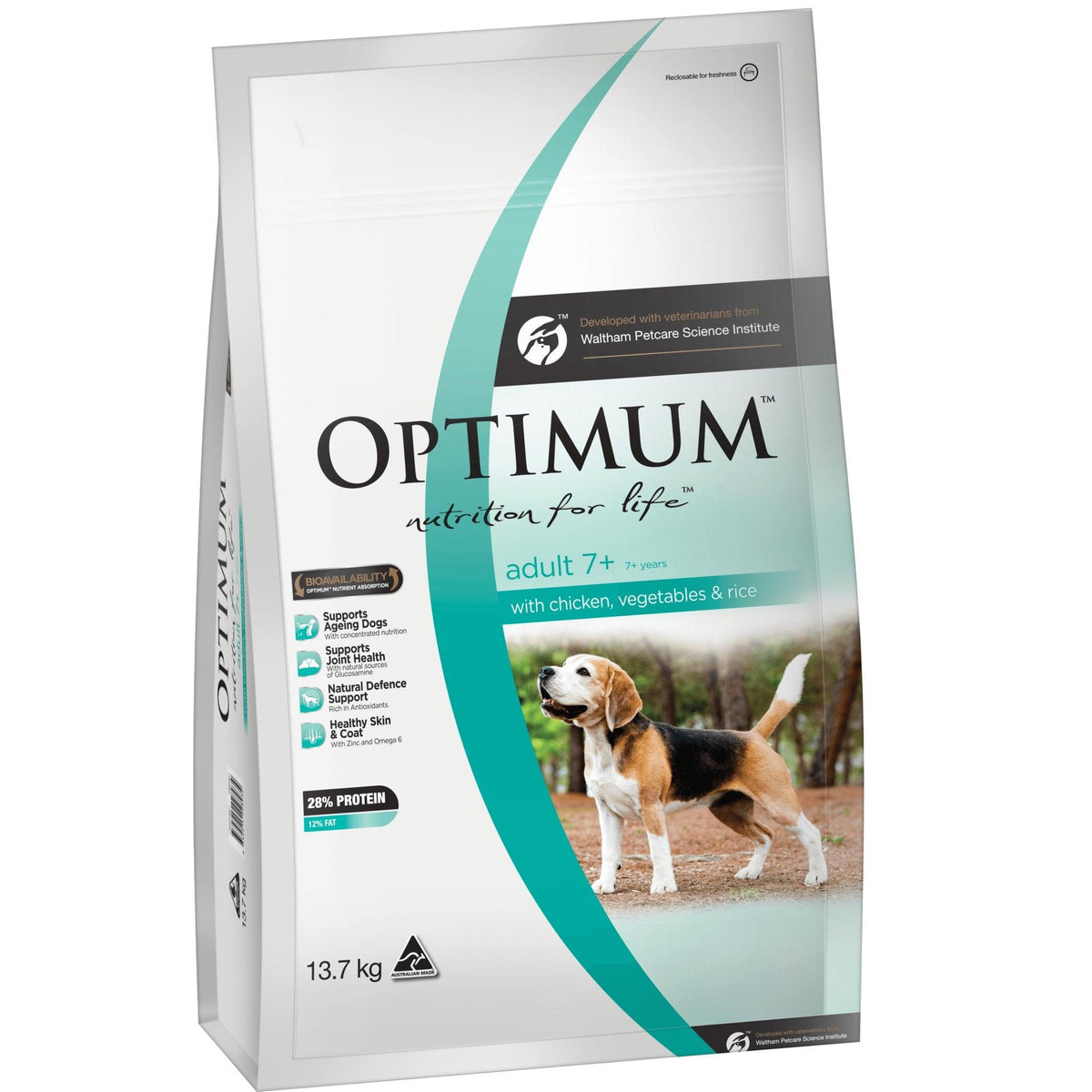 Optimum Dog Adult 7+ Chicken Vegetable & Rice