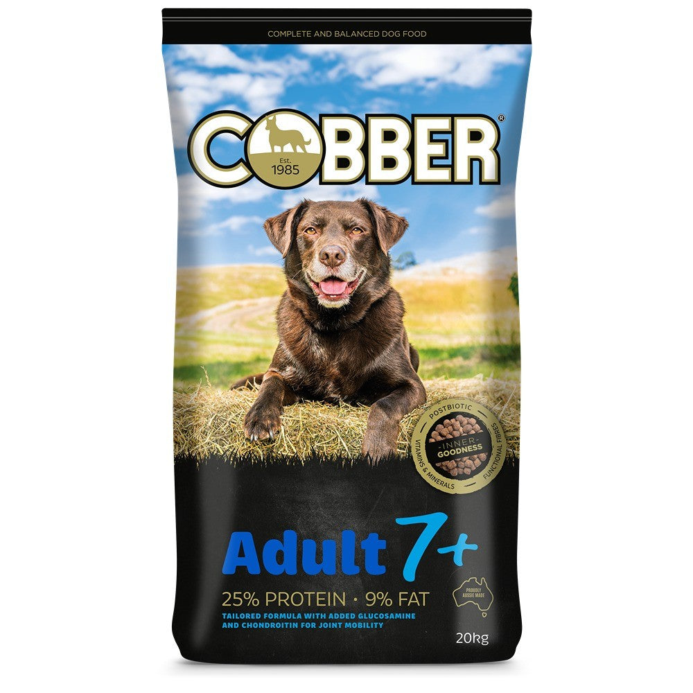 Cobber Adult 7+ Senior Dry Dog Food