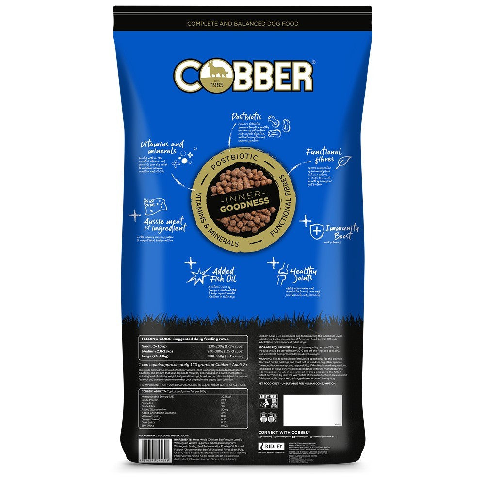 Cobber Adult 7+ Senior Dry Dog Food