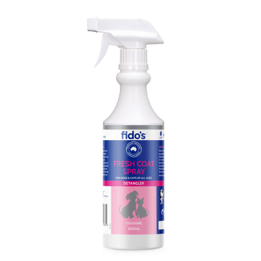 FIDO’S FRESH COAT SPRAY – FOR DOGS, CATS AND OTHER FURRY ANIMALS