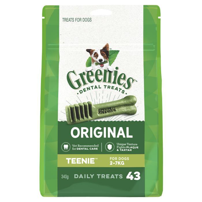 Greenies Teenie Dental Chews for Extra Small Dogs Treats