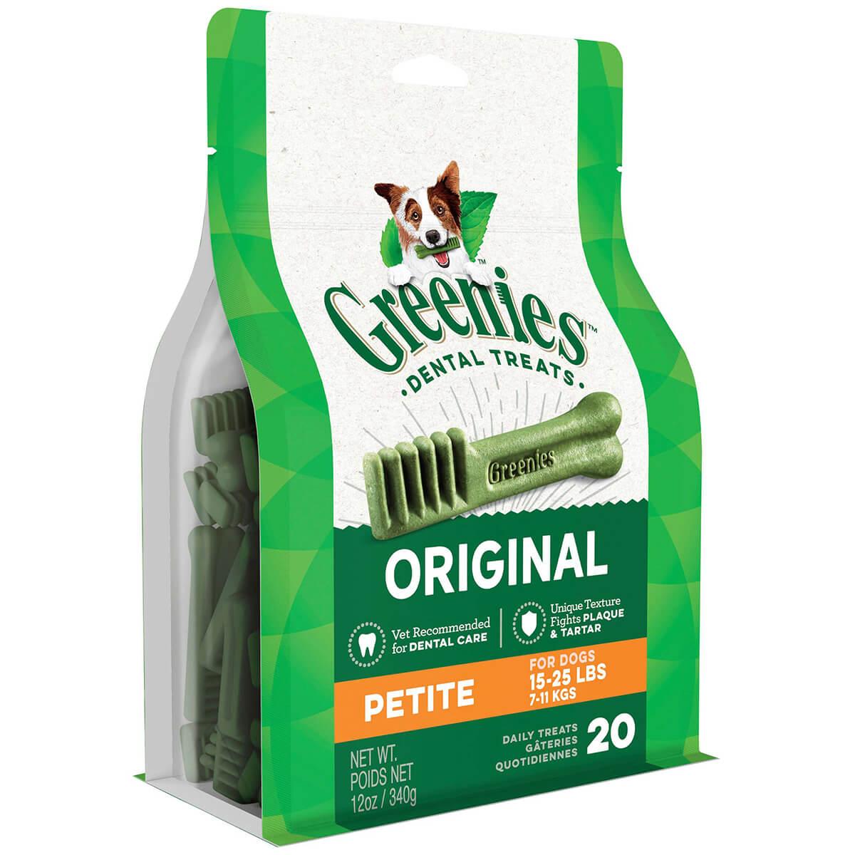 Greenies Petite Dental Chews For Small Dogs Treats