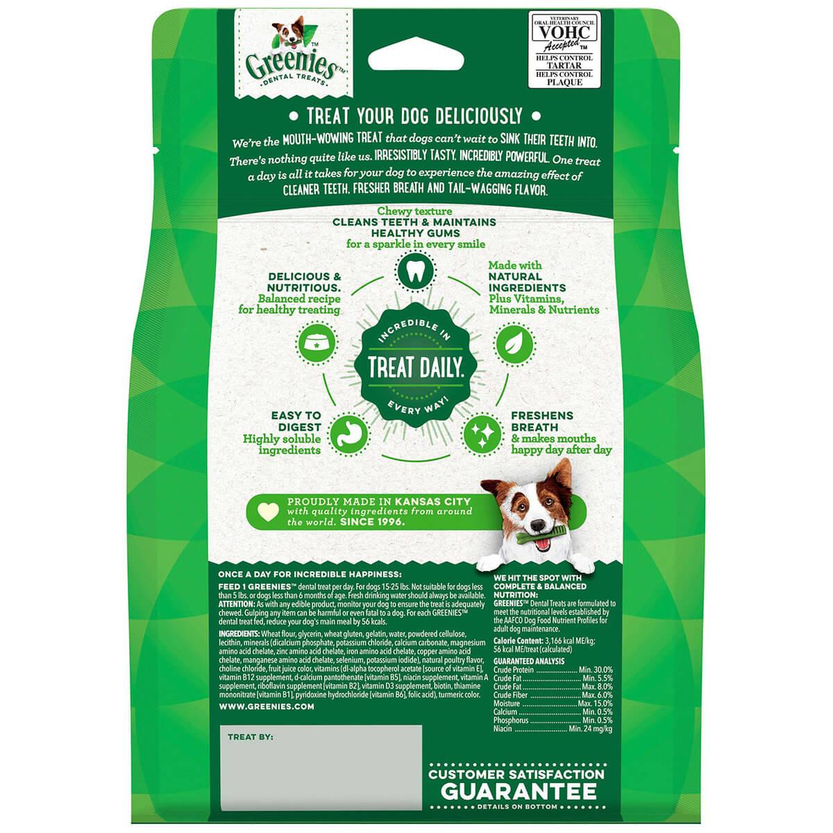 Greenies Petite Dental Chews For Small Dogs Treats