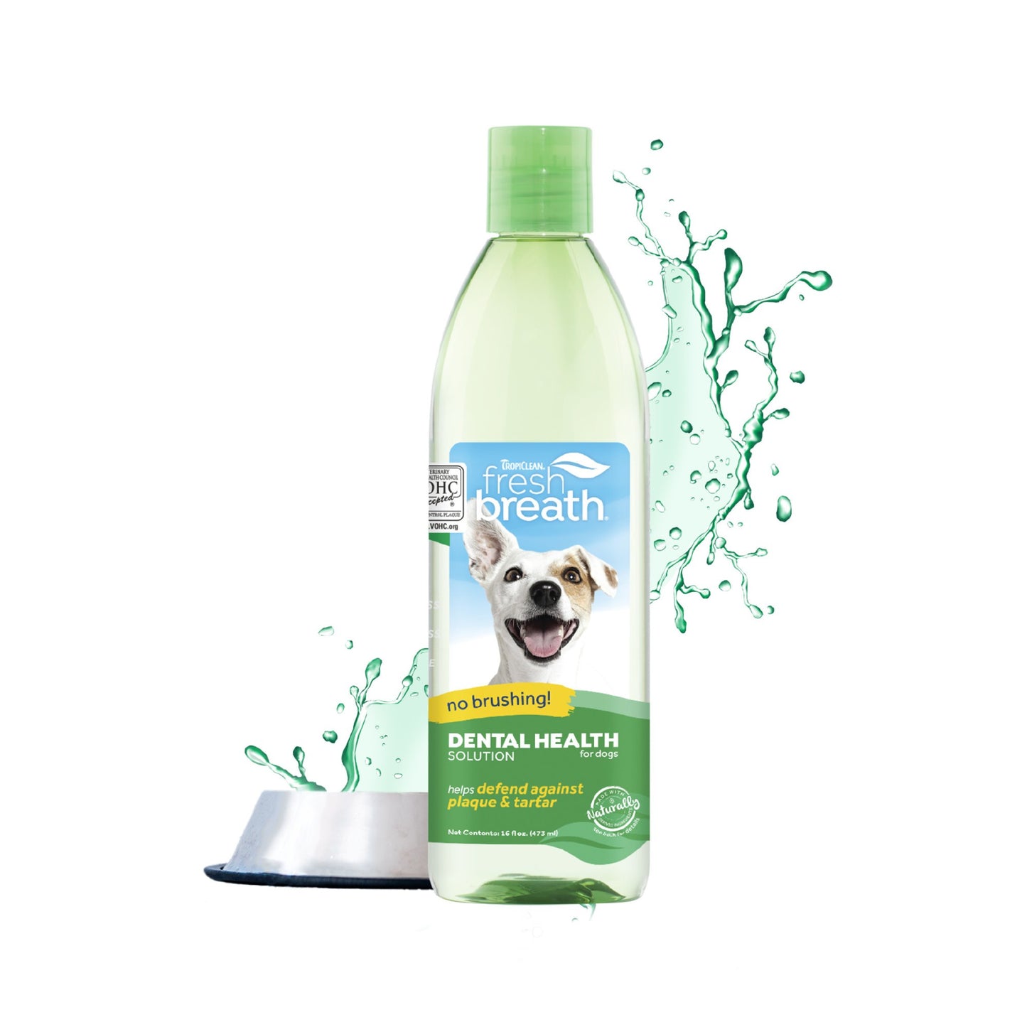 TropiClean Fresh Breath Dental Health Solution for Dogs