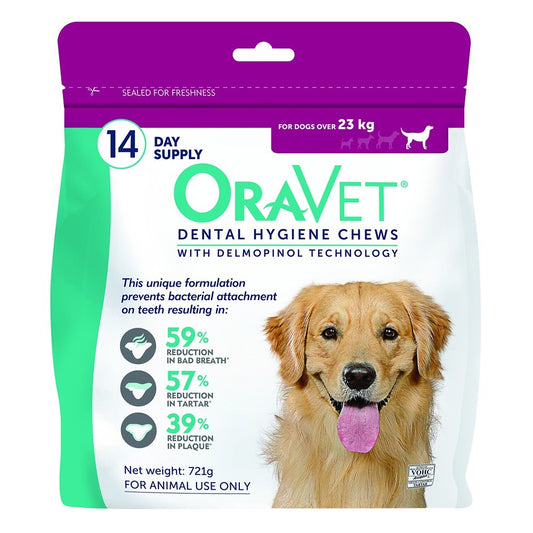 OraVet Dental Hygiene Chew For Large Dogs Over 23kg