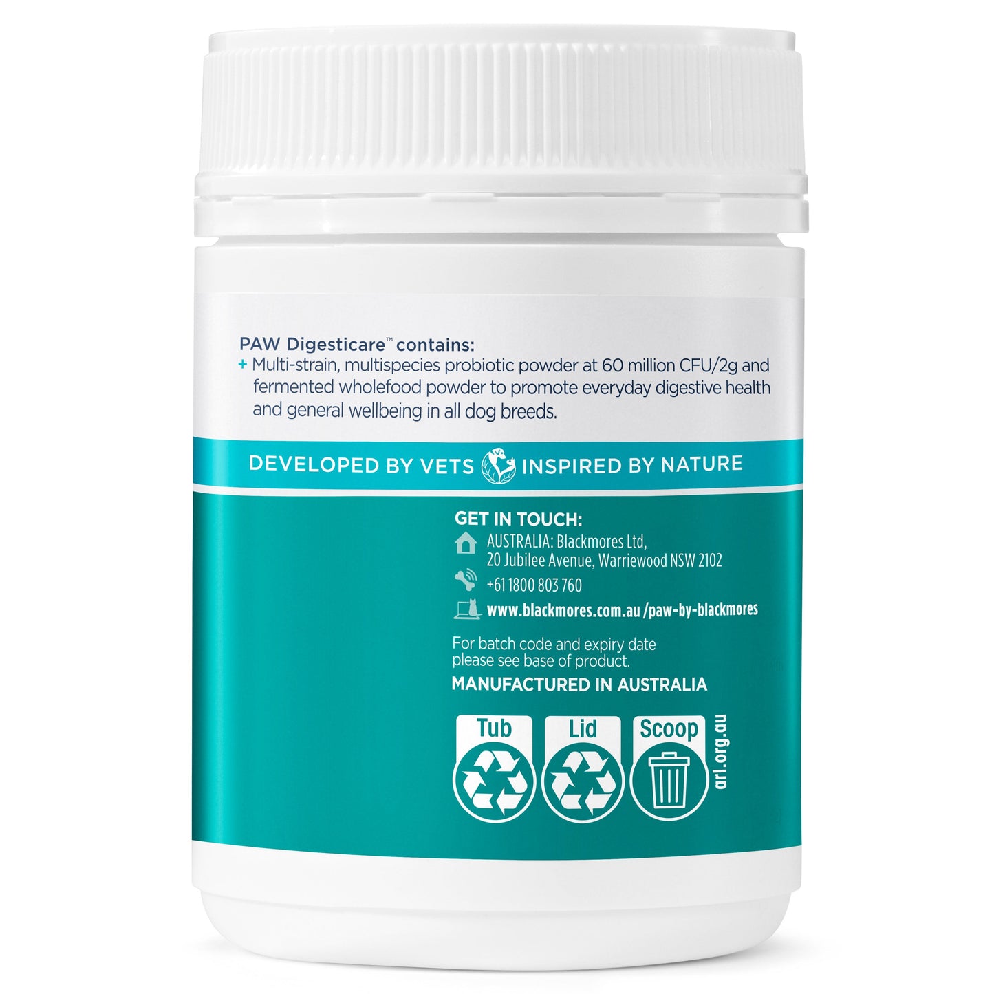 PAW DigestiCare 150g