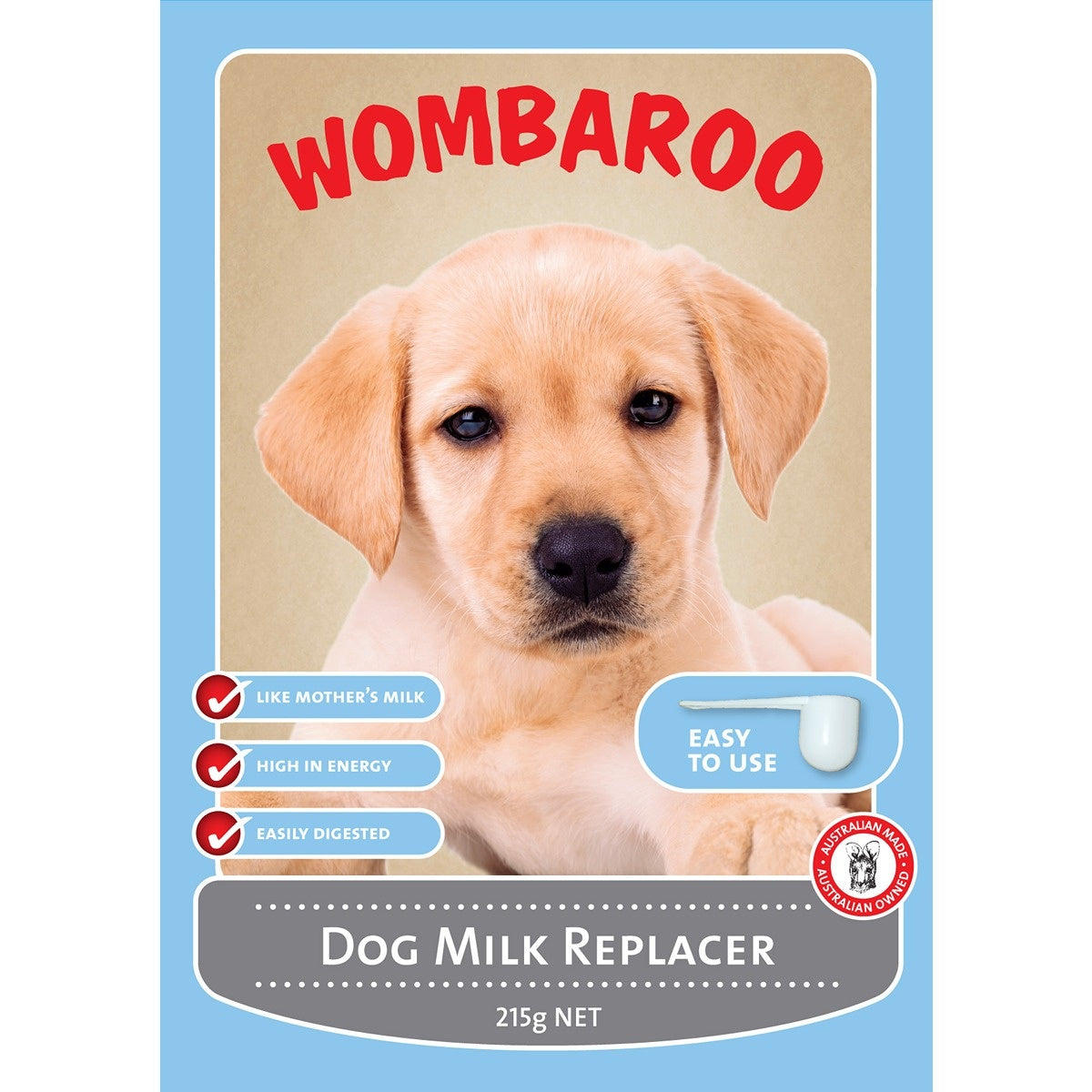 Wombaroo Puppy Milk Replacer Dog Supplement Powder