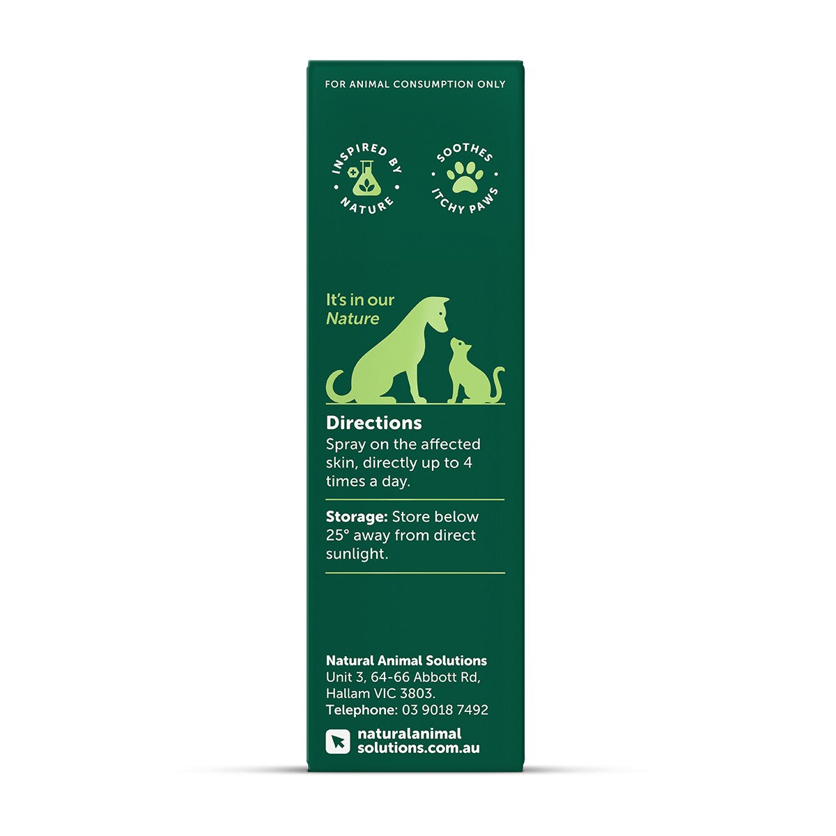 NAS Dog & Cat Itchy Scratch Spray