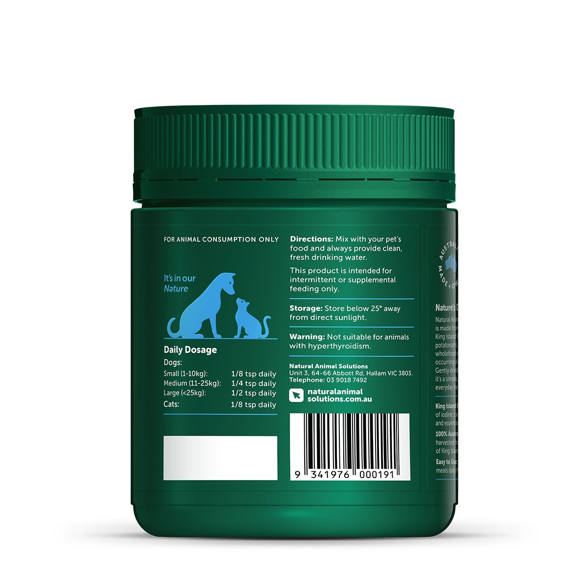 NAS Dried Seaweed Dog & Cat Supplement