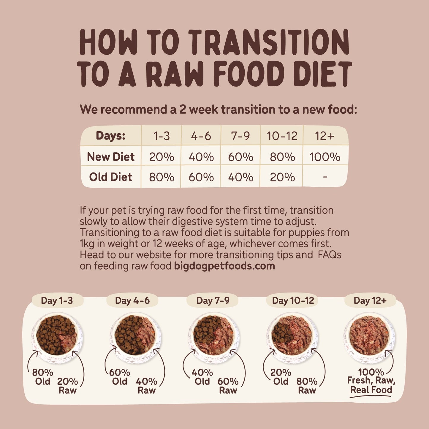 Big Dog BARF Kangaroo Raw Dog Food