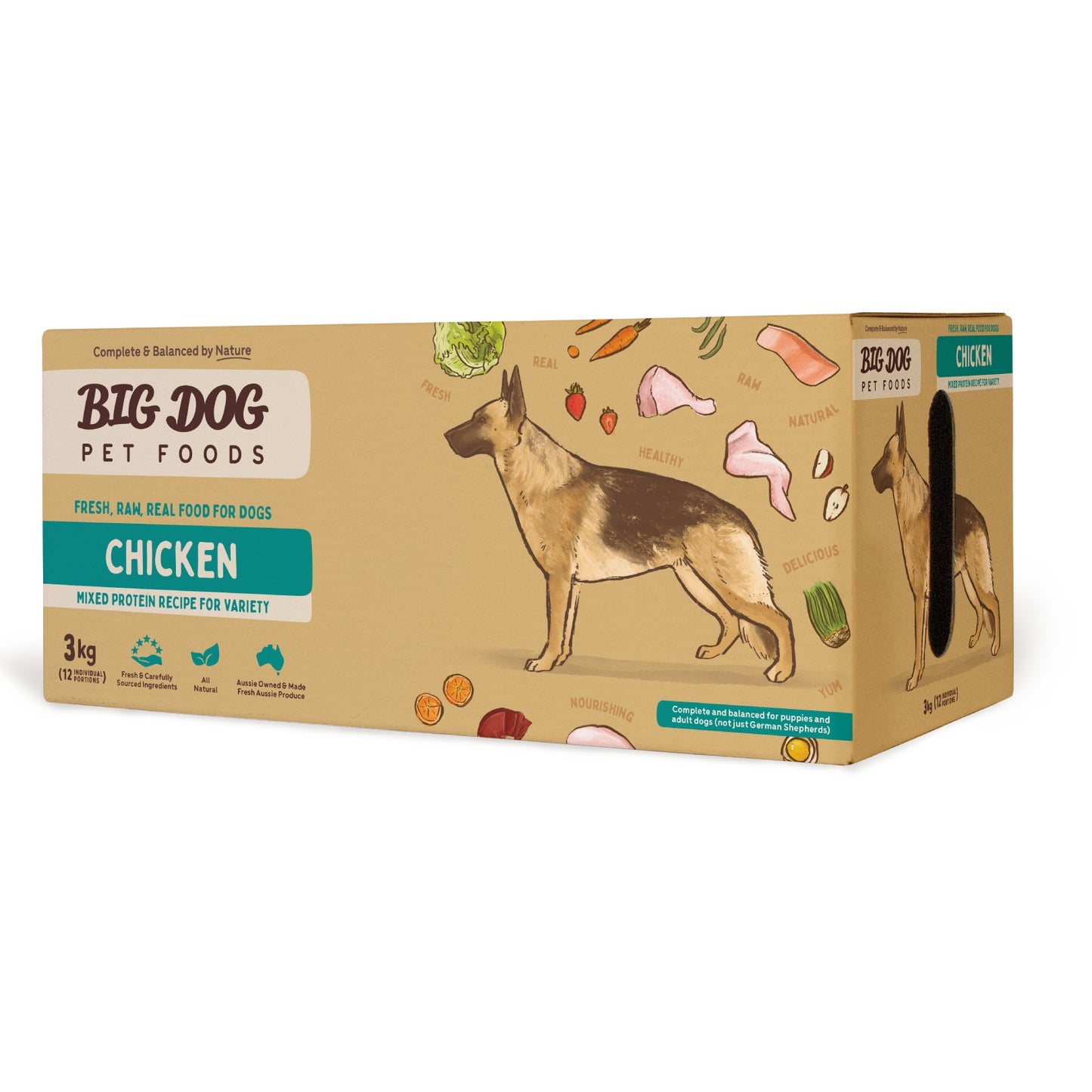 Big Dog BARF Chicken Raw Dog Food