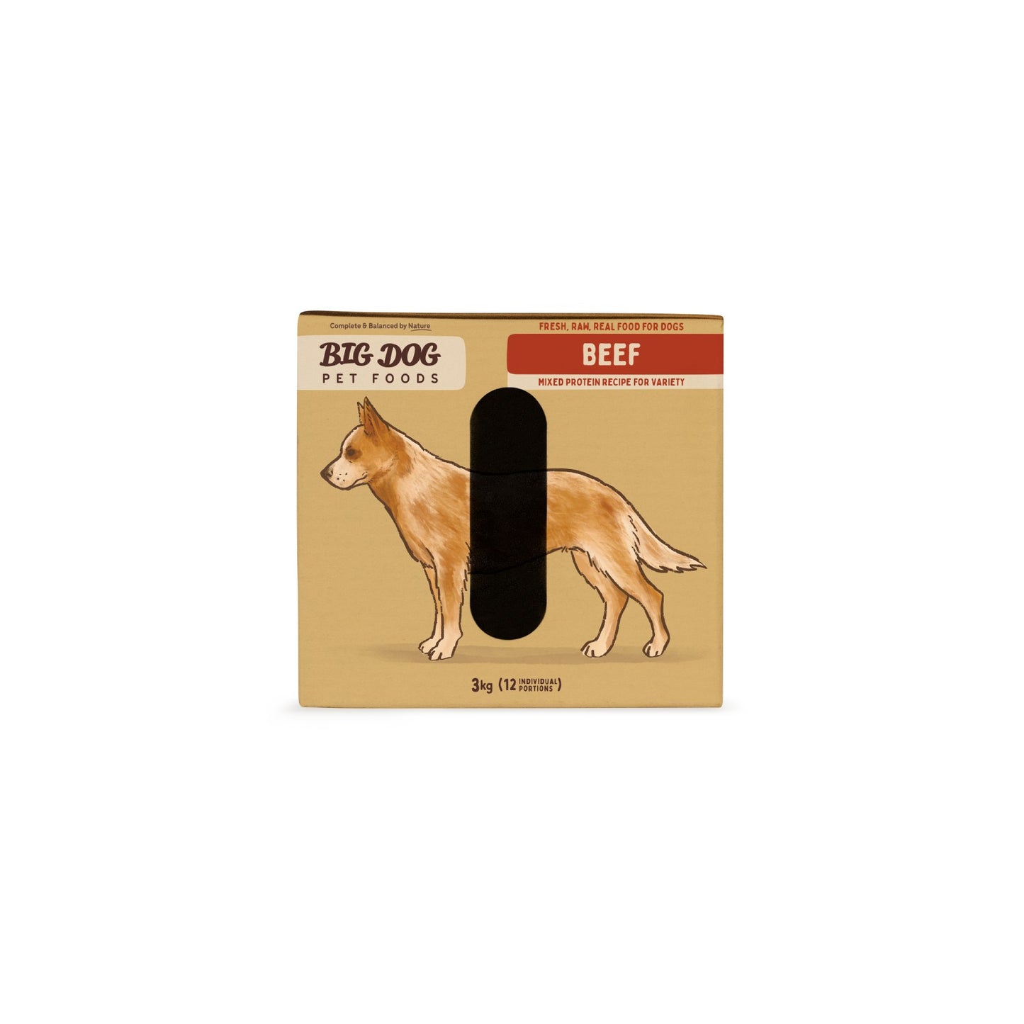 Big Dog BARF Beef Raw Dog Food