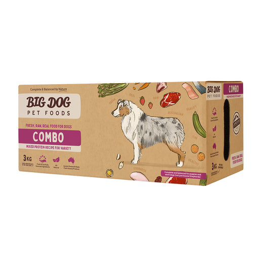 Big Dog BARF Combo Raw Dog Food 3kg