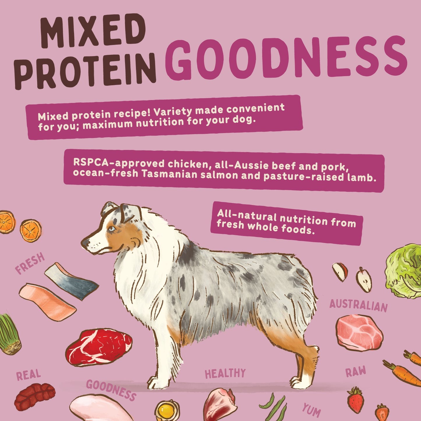 Big Dog BARF Combo Raw Dog Food