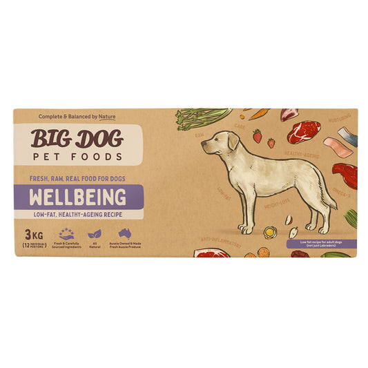 Big Dog BARF Wellbeing For Dogs 3kg
