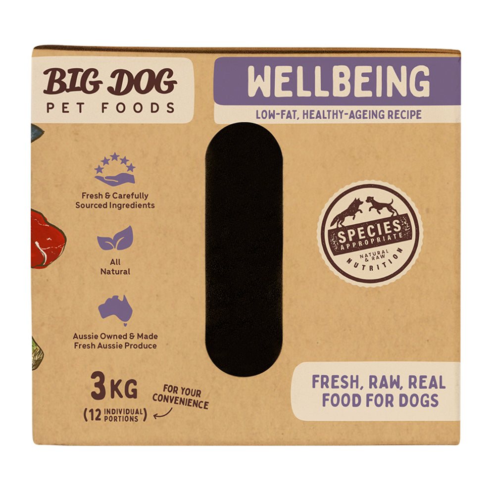 Big Dog BARF Wellbeing For Dogs 3kg