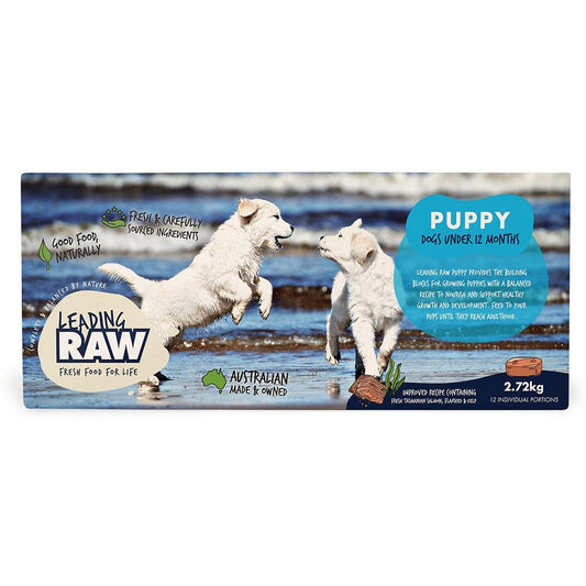 Leading Raw Puppy Life Stage Diet Wet Dog Food 2.72kg