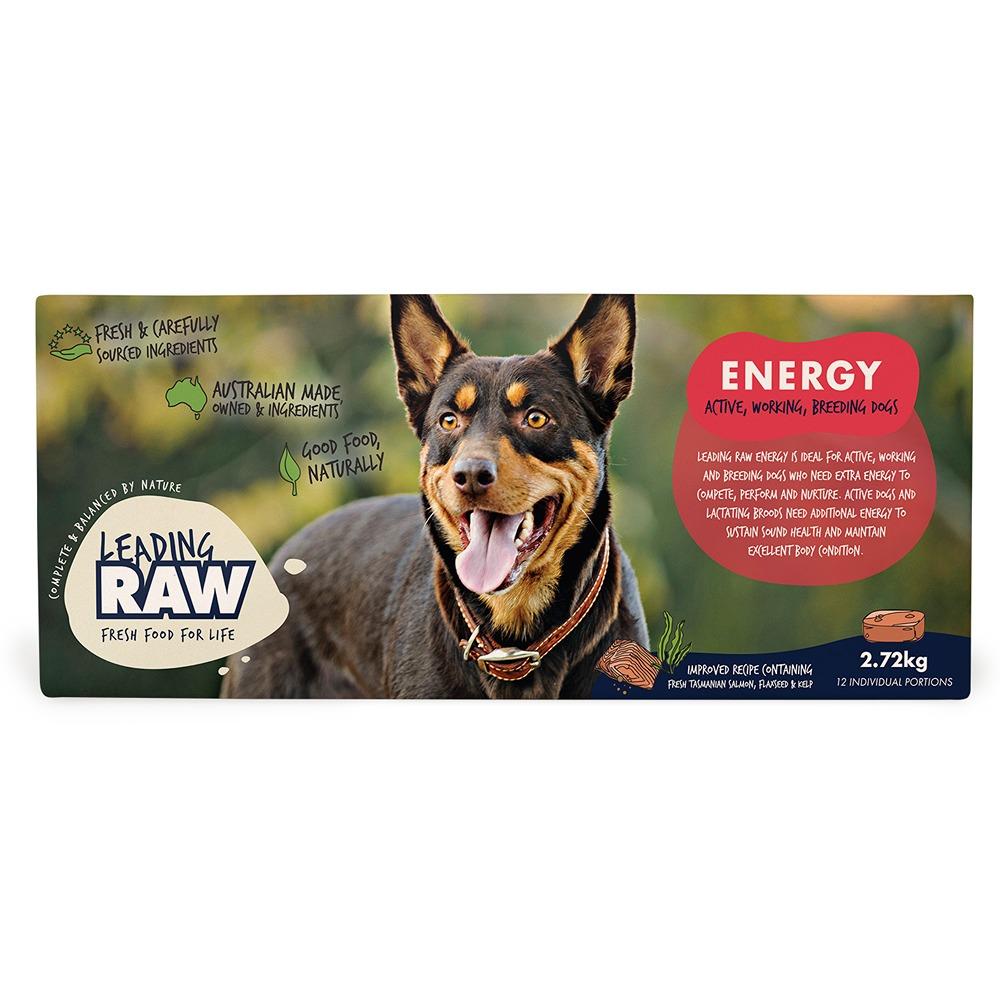 Leading Raw Energy Life Stage Diet Wet Dog Food 2.72kg