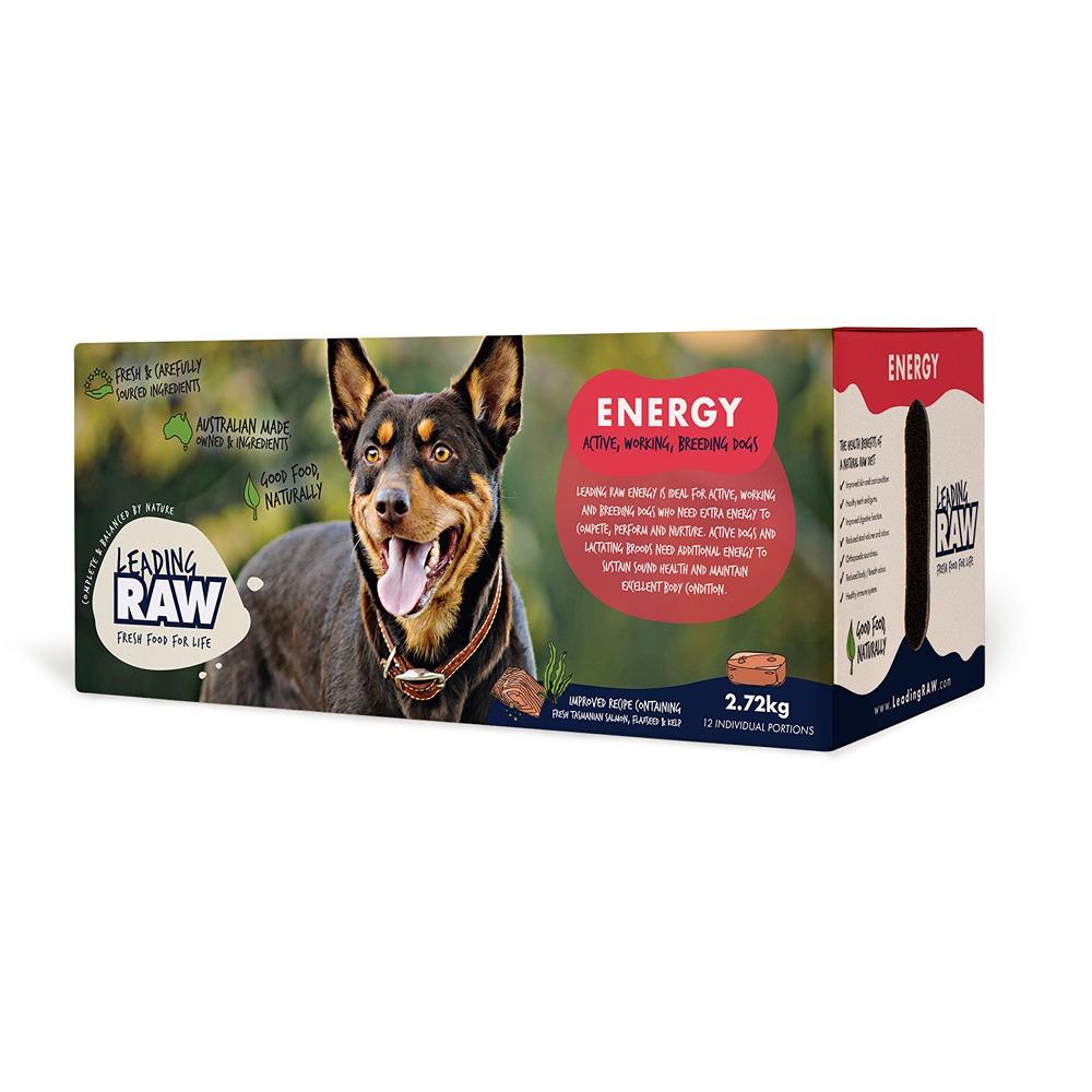 Leading Raw Energy Life Stage Diet Wet Dog Food 2.72kg